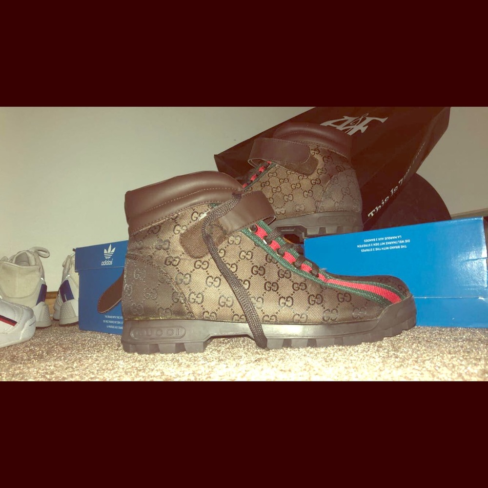Designer Gucci Workboots